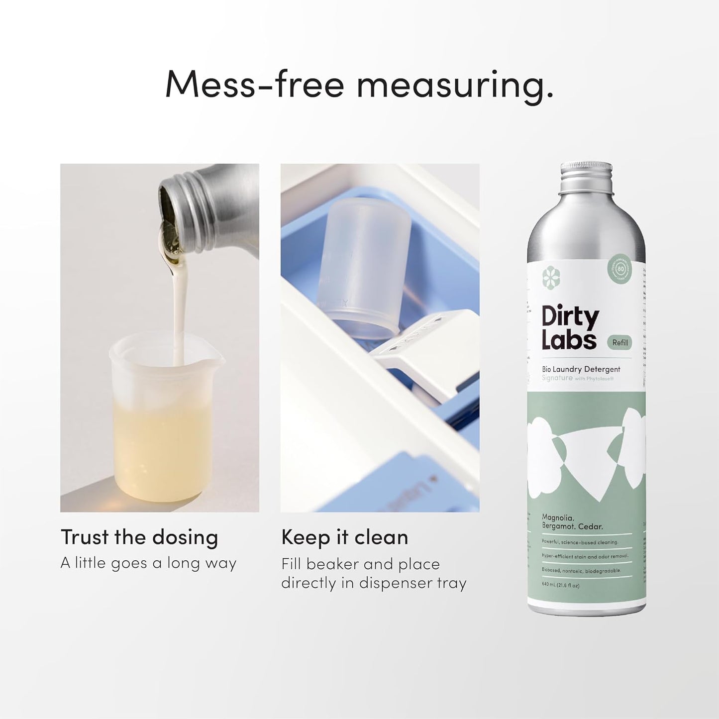 Dirty Labs Signature Bio-Liquid Laundry Detergent Thoughtful Housewarming Gift for Eco Conscious Home