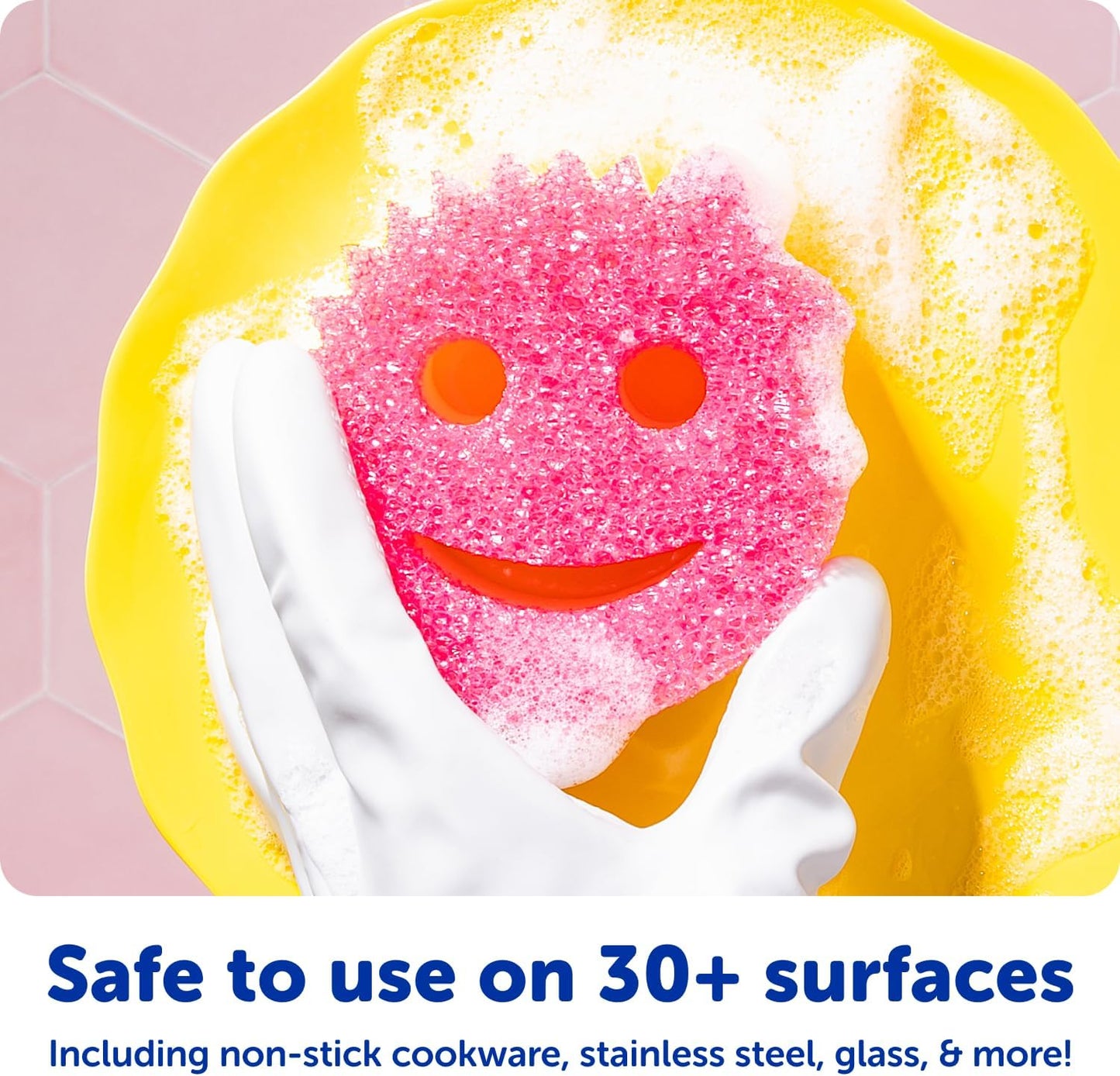 dishwasher-safe and odor/stain resistant for up to 12 weeks