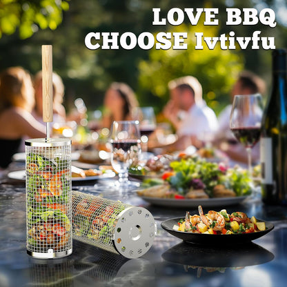 dishwasher-safe construction and 1.9-liter capacity across the two baskets
