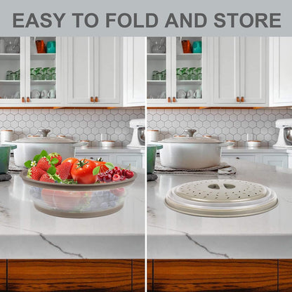 dishwasher-safe construction for both the cover and the mat
