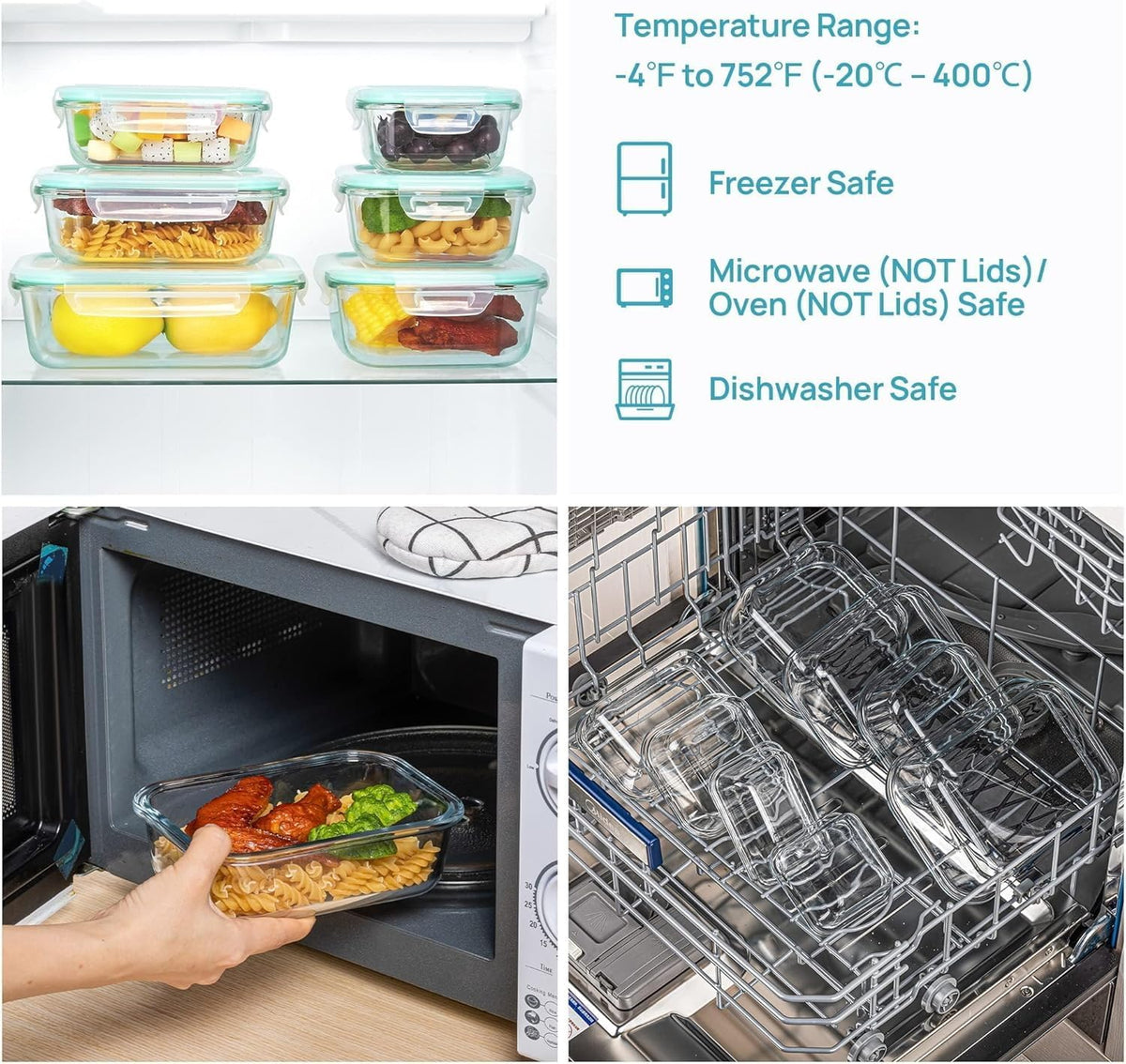 dishwasher-safe construction for effortless cleanup