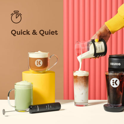 dishwasher-safe removable whisk and cup
