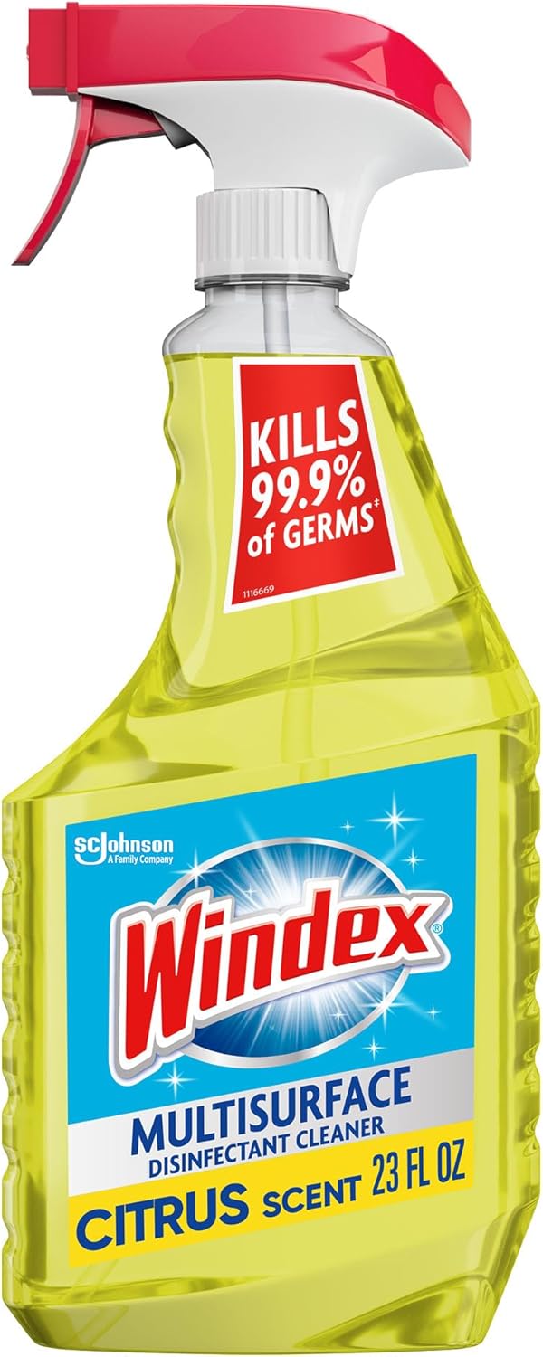 disinfectant formula that eliminates 99.9% of germs including staph, salmonella, pseudomonas, strep, rhinovirus, and influenza a
