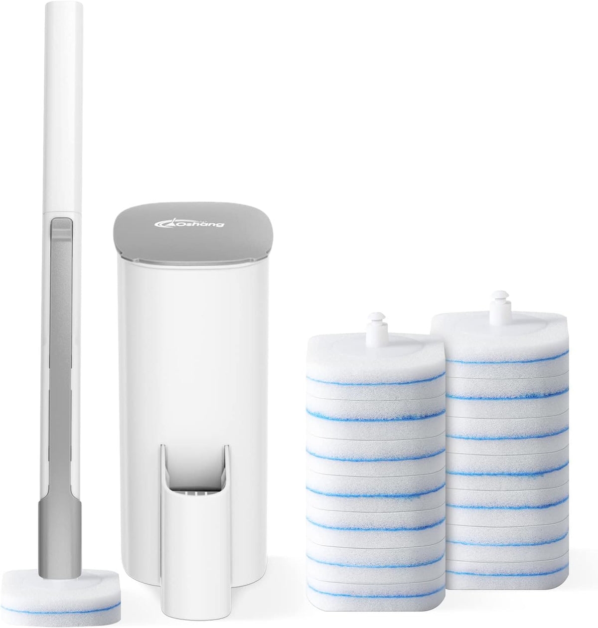 disposable refill heads that detach and throw away after each use