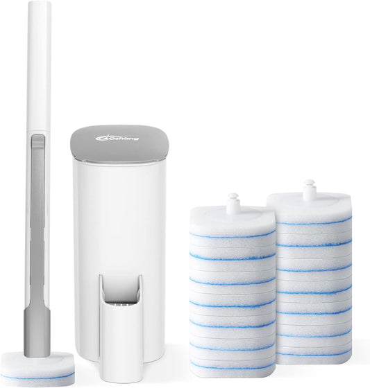 disposable refill heads that detach and throw away after each use