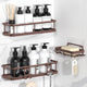 Bronze - 3-Piece Set (2 Caddies, 1 Soap Holder)