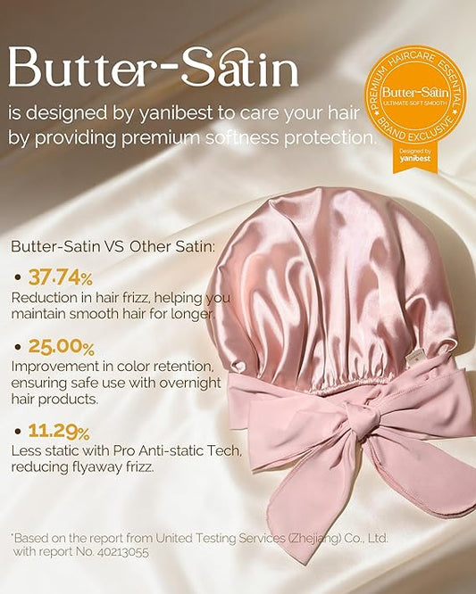 double-layer satin/silk-blend fabric for enhanced friction reduction