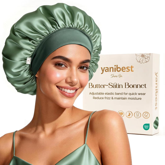 double-layer smooth satin fabric for enhanced hair protection and durability