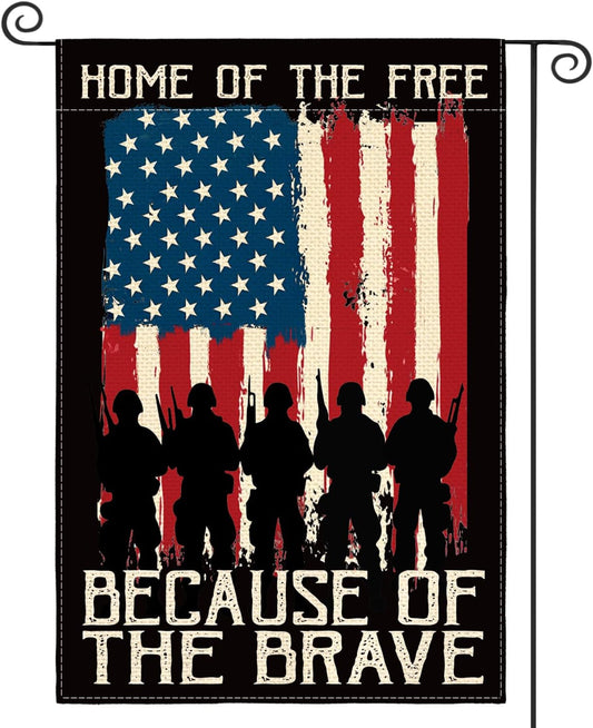 double-sided sublimated stars and stripes design