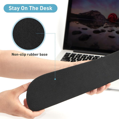 double-stitched flat edges that prevent rolling or splitting