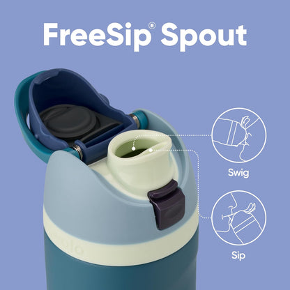 double-wall vacuum-insulated stainless steel body