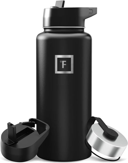 double wall vacuum insulation maintaining cold drinks for 24 hours and hot drinks for 12 hours