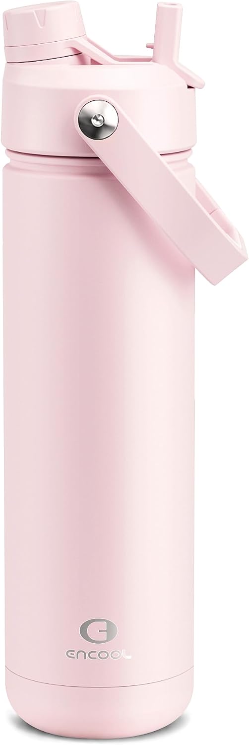 double-wall vacuum stainless steel insulation rated for 24-hour cold retention