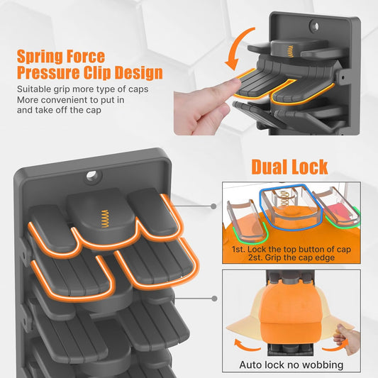 dual mounting system: 15-lb foam adhesive strips or stainless steel screws