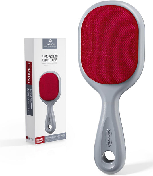 dual-sided velvet brush head with 25% wider contact area