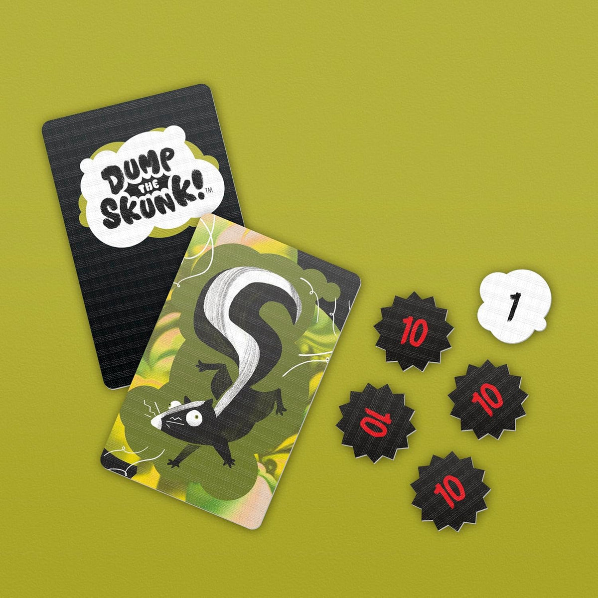 Dump The Skunk! Game – Reiner Knizia Stocking Stuffer and Birthday Present for Teens, Adults, and Families