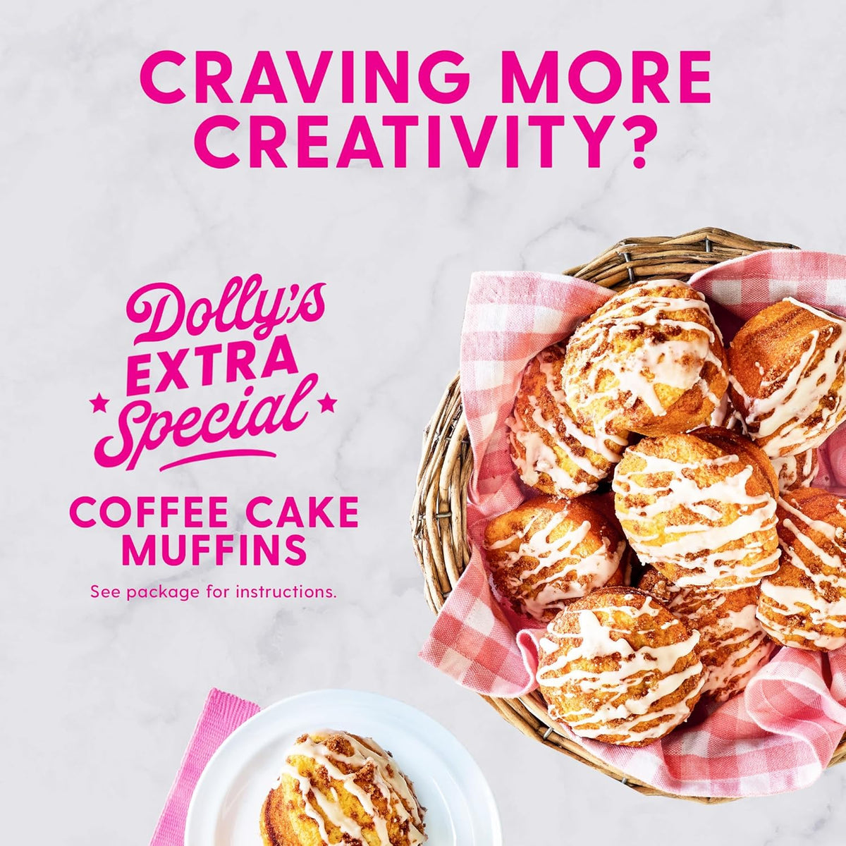 Duncan Hines Dolly Parton Cinnamon Swirl Crumb Cake Mix — Cozy Housewarming Gift for Coffee Cake Lovers