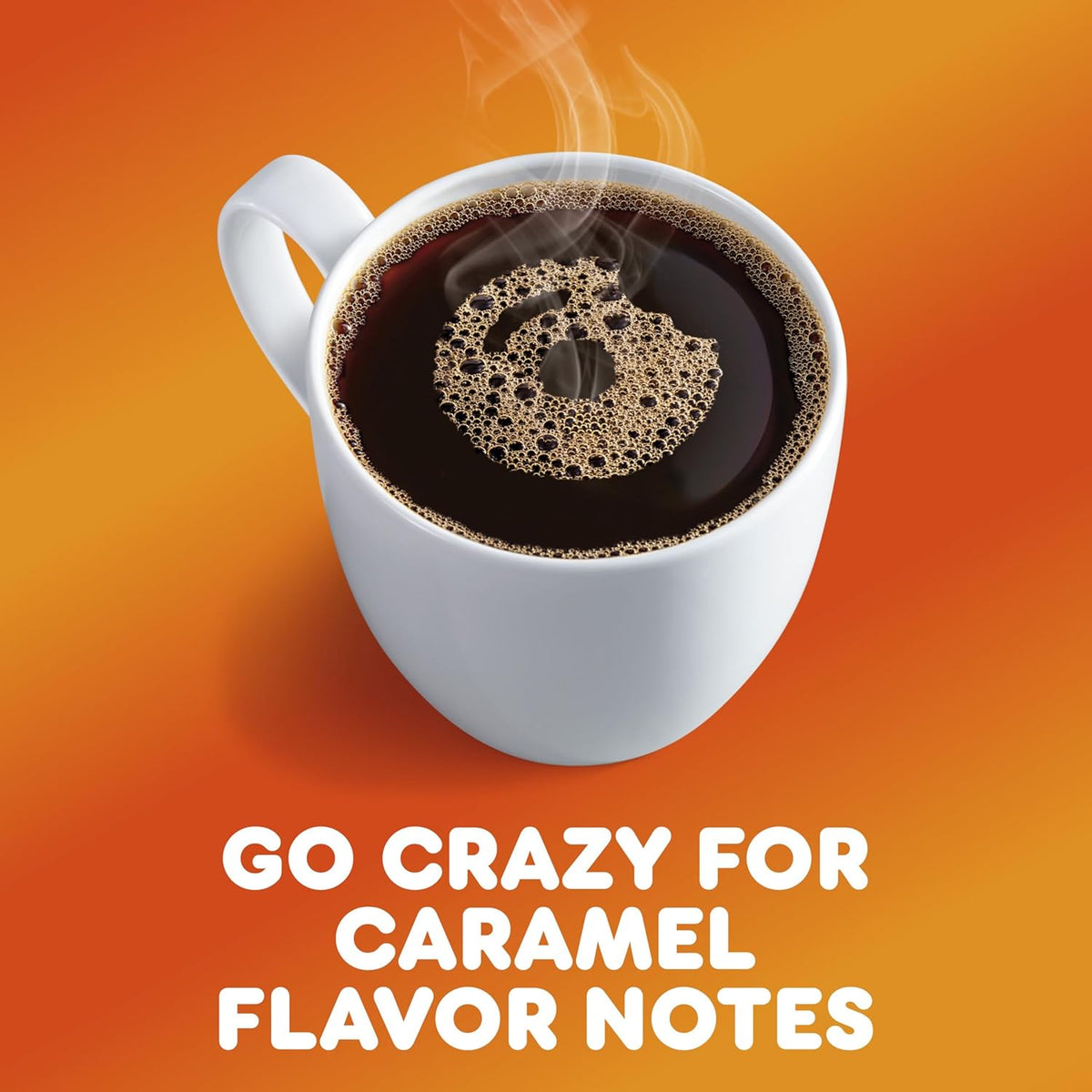 Dunkin' Caramel Flavored Coffee – Desk-Side Brew for Remote Workers, No Grinder Needed