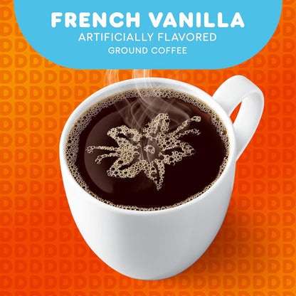Dunkin' French Vanilla Coffee K-Cup Set – Valentine's Day Gift for Her with Vanilla Aroma