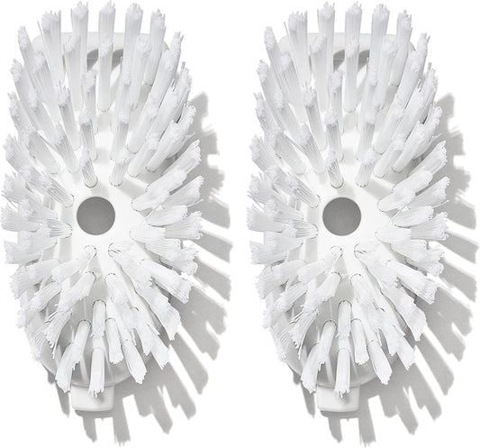 durable nylon bristles designed for non-stick surfaces