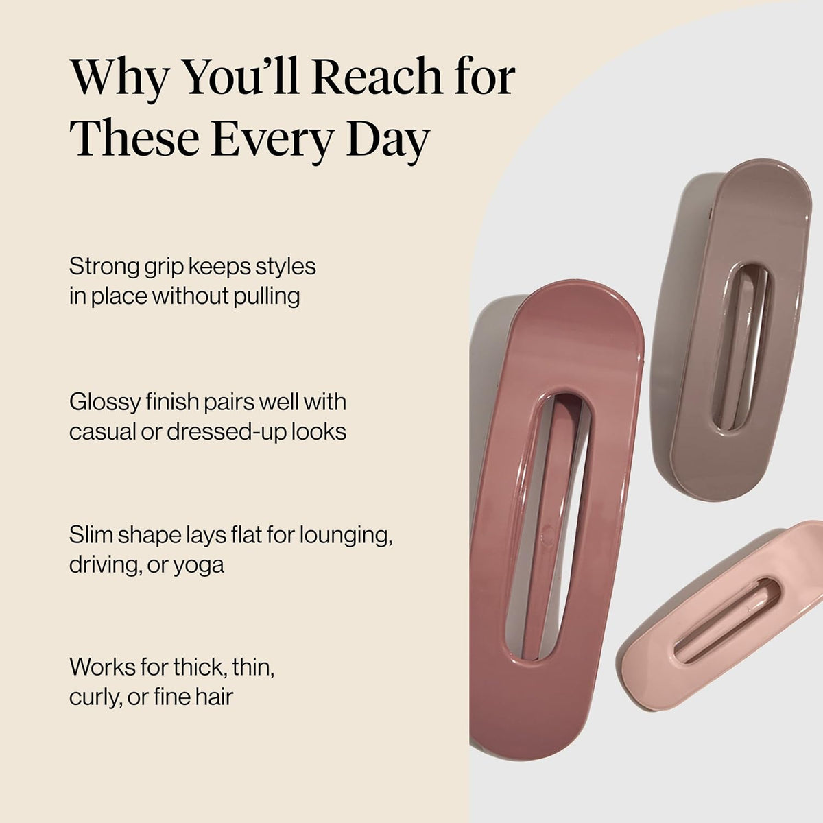 durable plastic construction with glossy finish