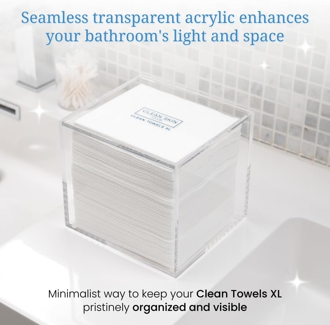 dustproof sealed enclosure to maintain towel cleanliness