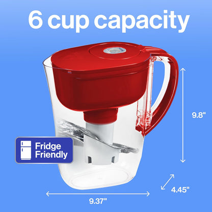 easy-fill locking lid to prevent spills