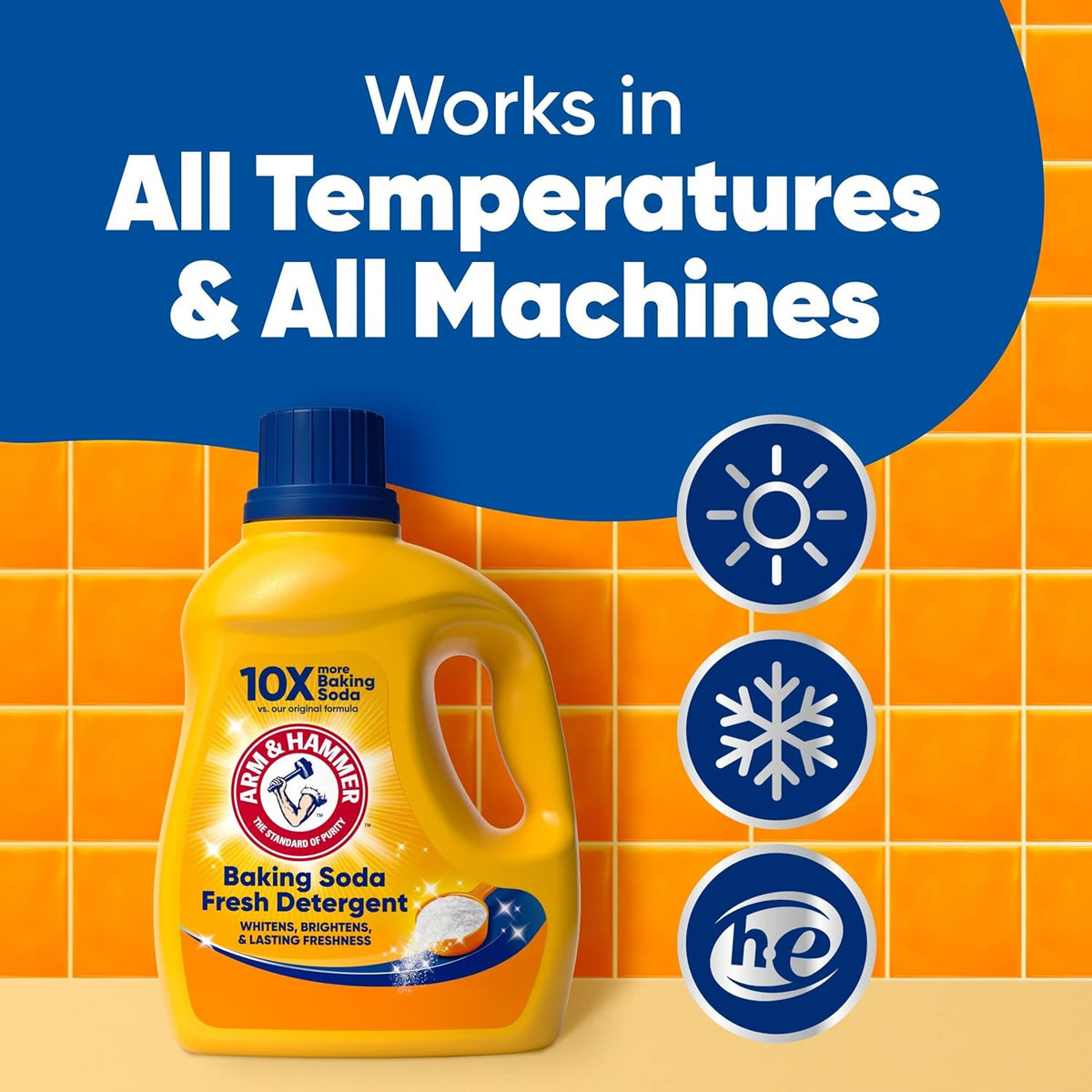 effective cold-water cleaning performance for energy-saving wash cycles