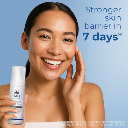 EltaMD Amino Acid Foaming Cleanser – Streamlined Daily Face Wash for Clean Skincare Routines