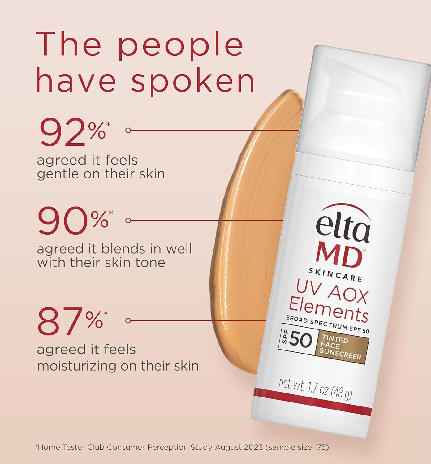 EltaMD UV AOX Elements Tinted Mineral Sunscreen SPF 50 – Premium Antioxidant Skincare Investment