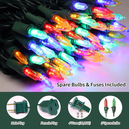 end-to-end connectable design supporting up to 45 sets (4,500 lights)