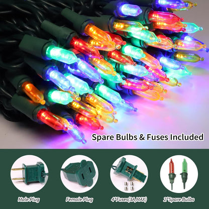 end-to-end connectable design supporting up to 45 sets (4,500 lights)