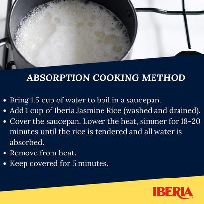 enriched rice with single-ingredient formulation (jasmine rice only)