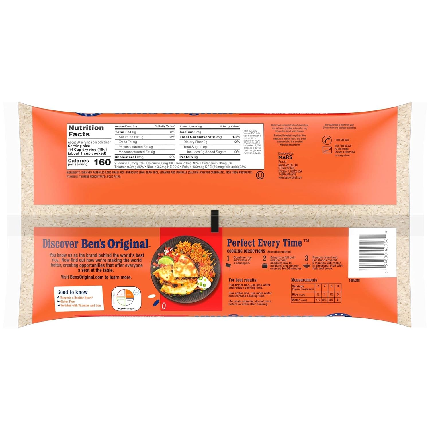 enriched with added iron, calcium, and vitamins