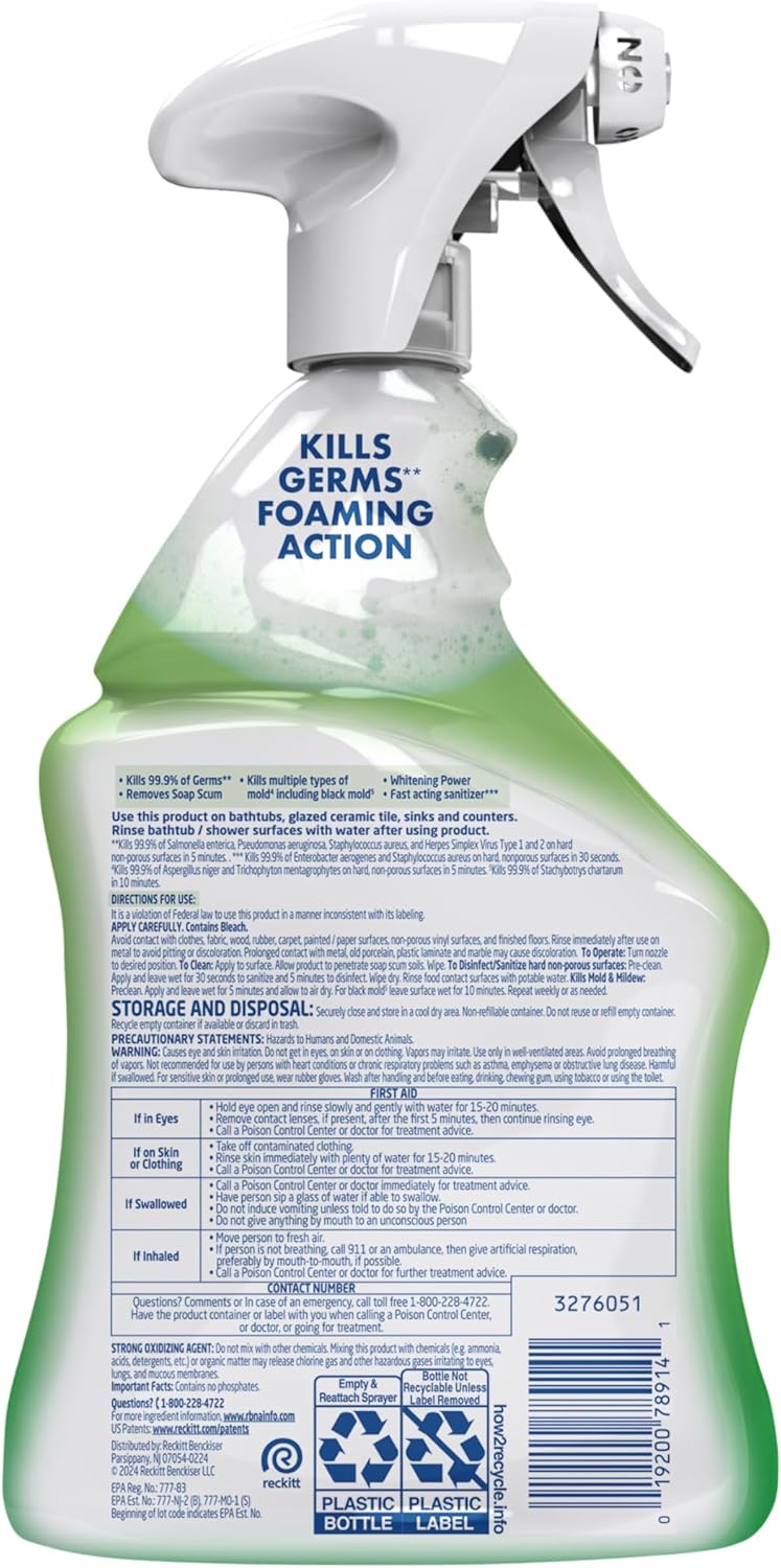 epa reg #777-83 confirming proven virucidal and bactericidal performance