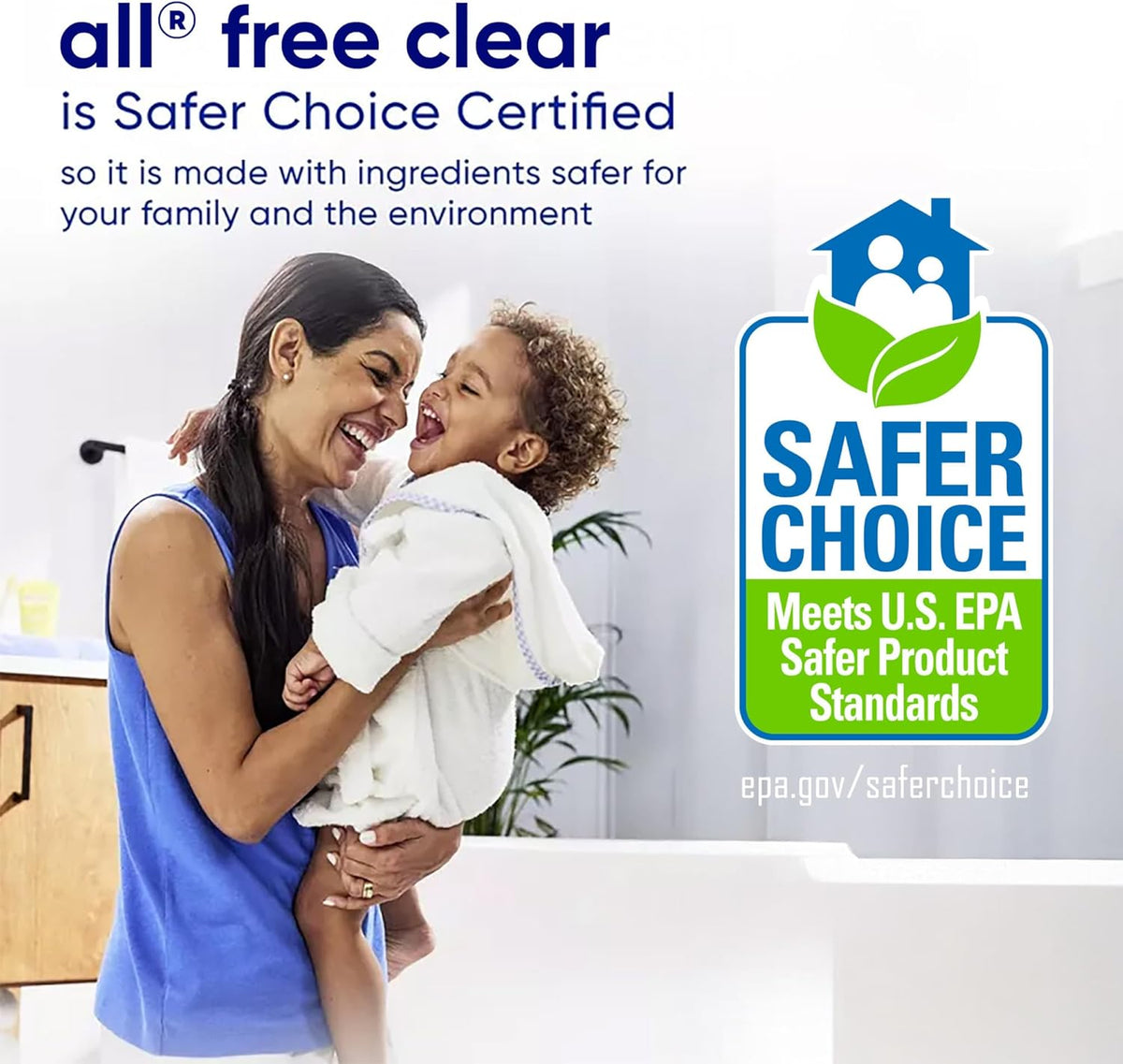 epa safer choice certified with biodegradable surfactants