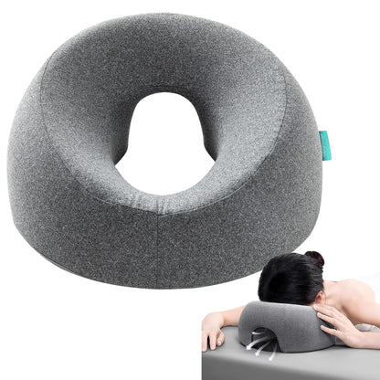 ergonomic contoured shape tailored to natural facial contours