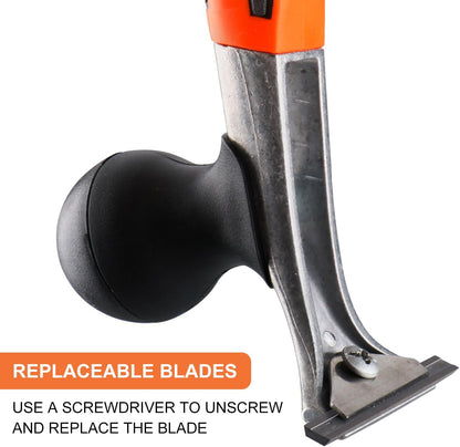 ergonomic rubber/tpr handle with molded anti-slip texture pattern