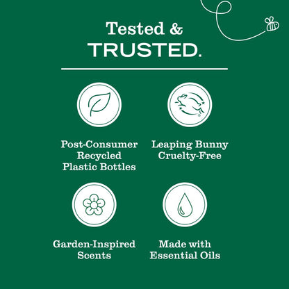 essential oil-based fragrance with layered scent profiles (e.g. bergamot, lemon, geranium, cedarwood)