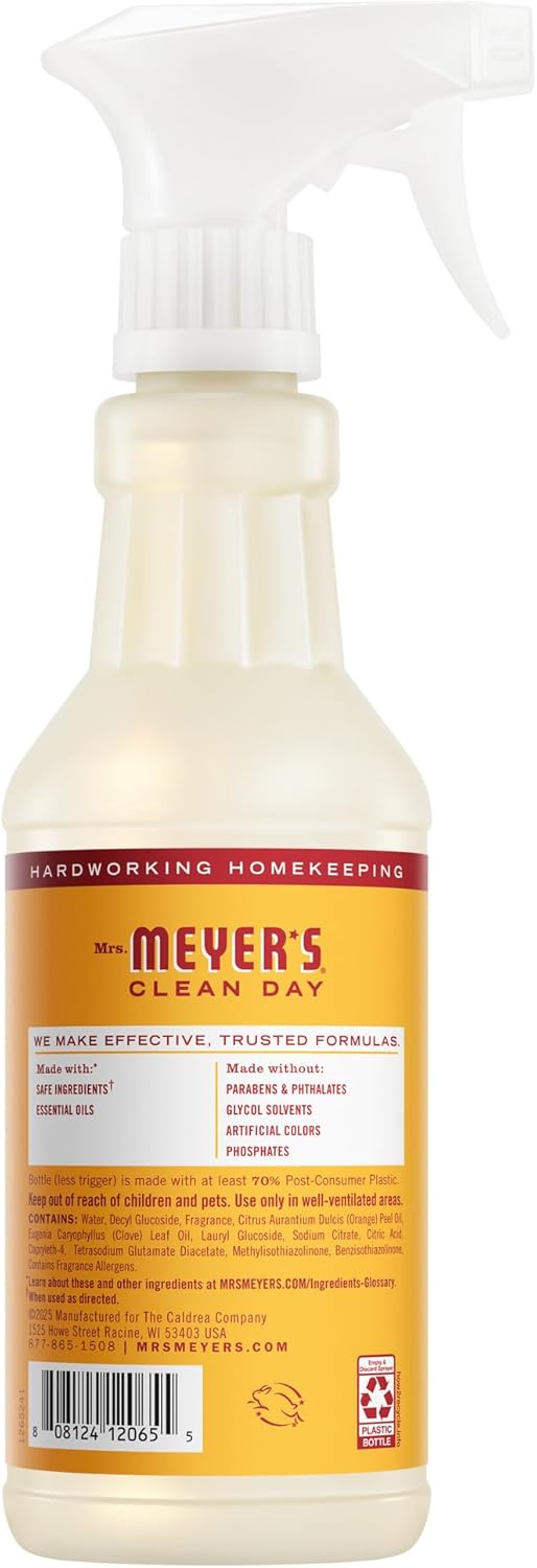 essential oil-derived clementine scent with notes of mandarin, pomelo, citrus zest, and blonde woods