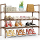 Brown - 27.6" Wide - 3 Tiers