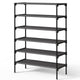 Black - 27.5" Wide - 6 Tier