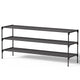 Black - 43.3" Wide - 3 Tier