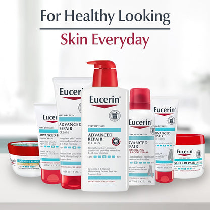 Eucerin Advanced Repair Hand Cream – Portable Tube for Camping & Outdoor Adventures