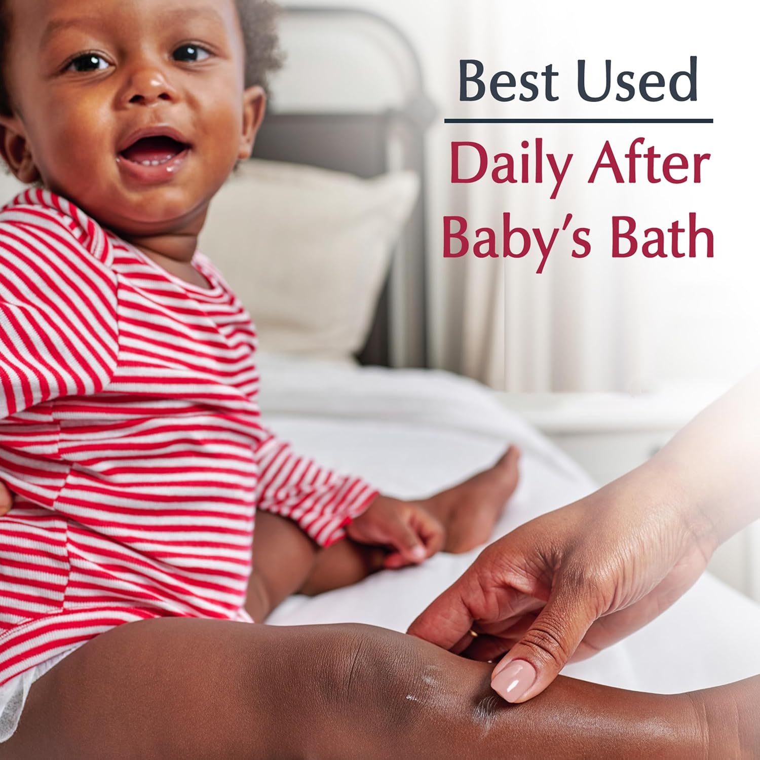 Eucerin Baby Body Lotion – Gentle Nursery Skincare for Sensitive and Eczema-Prone Infant Skin, 13.5 Fl Oz