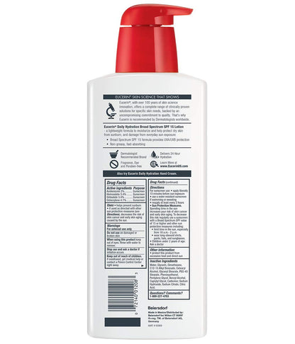 Eucerin Daily Hydration Lotion – Clean Formula, Neutral Design, Essential Skincare Simplicity