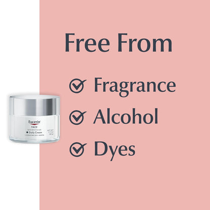 Eucerin Q10 Anti-Wrinkle Cream – Essential Unscented Moisturizer for Simplified Skincare