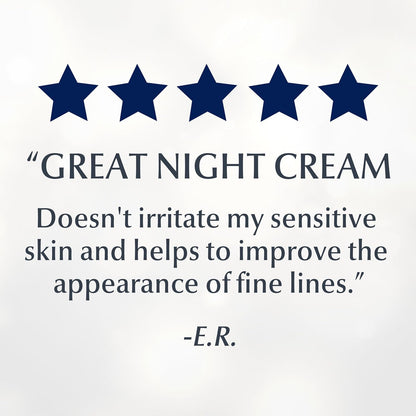 Eucerin Q10 Anti-Wrinkle Night Cream – Pro-Retinol Moisturizer for a Calming Bedtime Skincare Ritual