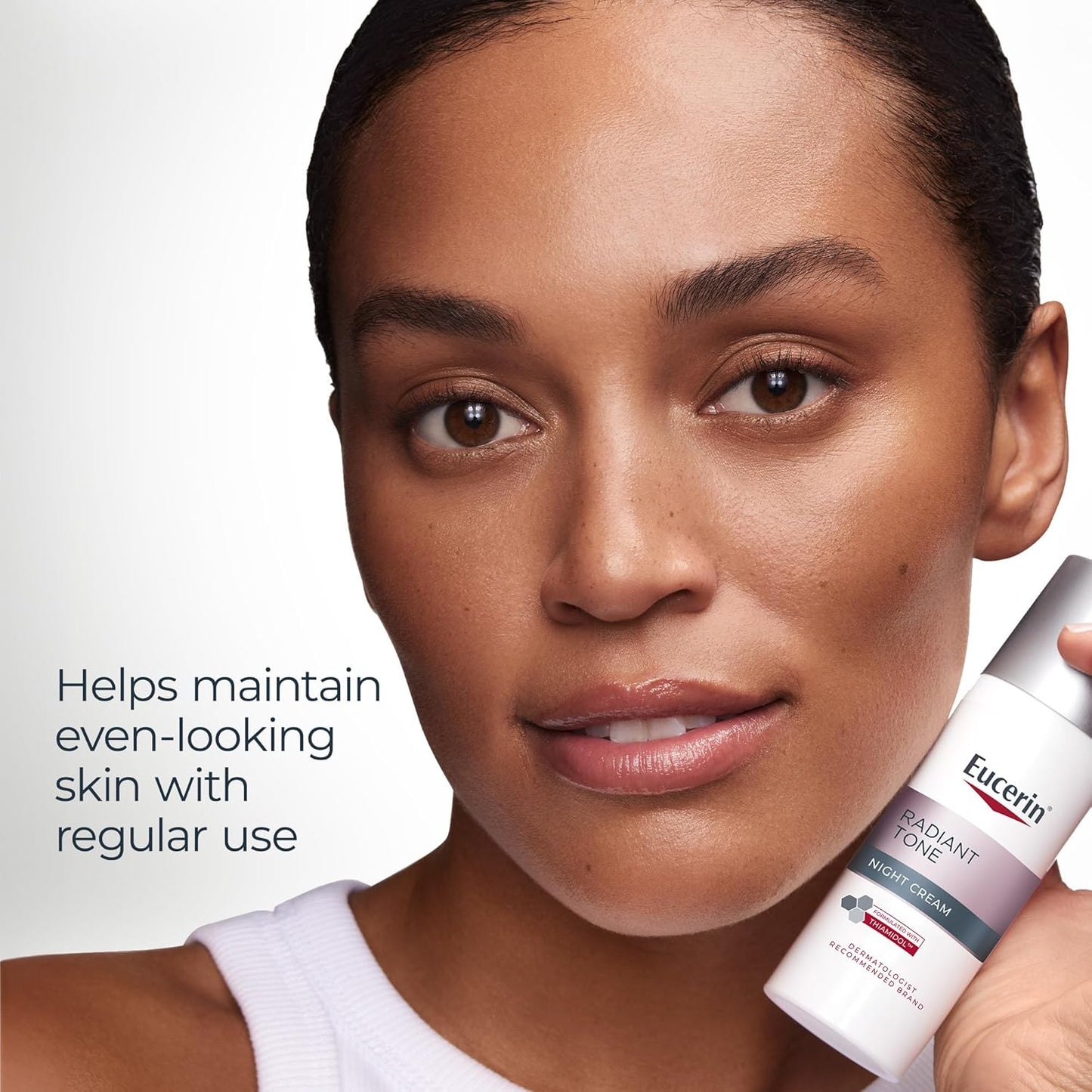 Eucerin Radiant Tone Night Cream – Simple, Unscented Dark Spot Corrector for Clean Routines
