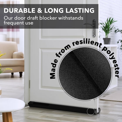 Everlasting Comfort Under Door Draft Stopper – Exterior Door Insulation for Front Entry, Blocks Cold Winter Air
